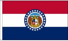 Missouri Table Flags